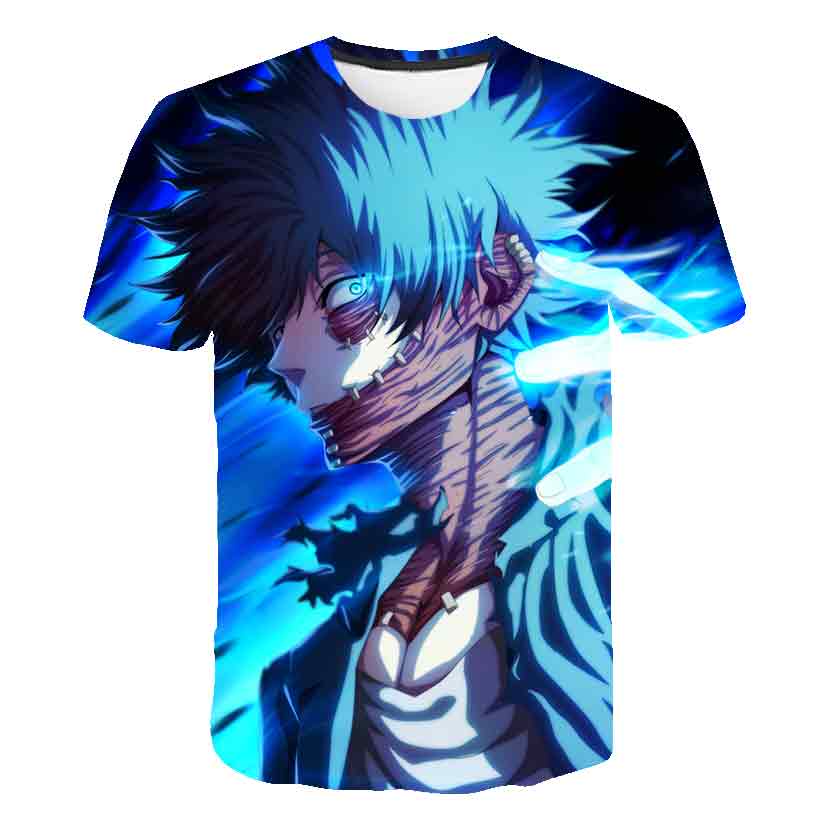 My Hero Academia T Shirt New Men Women 3D Print Anime Boku no Hero Academia Tsuyu Unisex Short Sleeve Top Boys Street Pullover