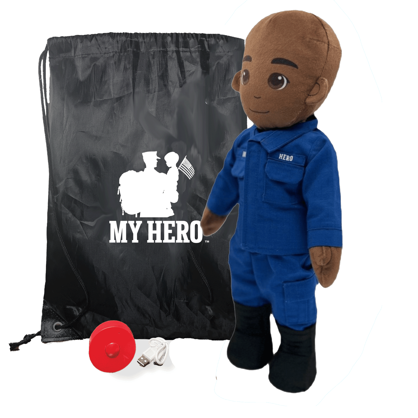 My Hero™ Coast Guard Daddy Doll | Recordable