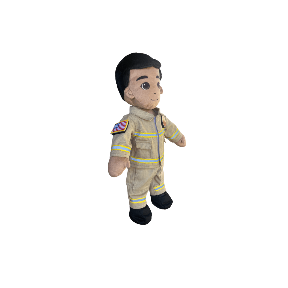 My HERO Daddy Doll Firefighter | Custom Recordable Plush