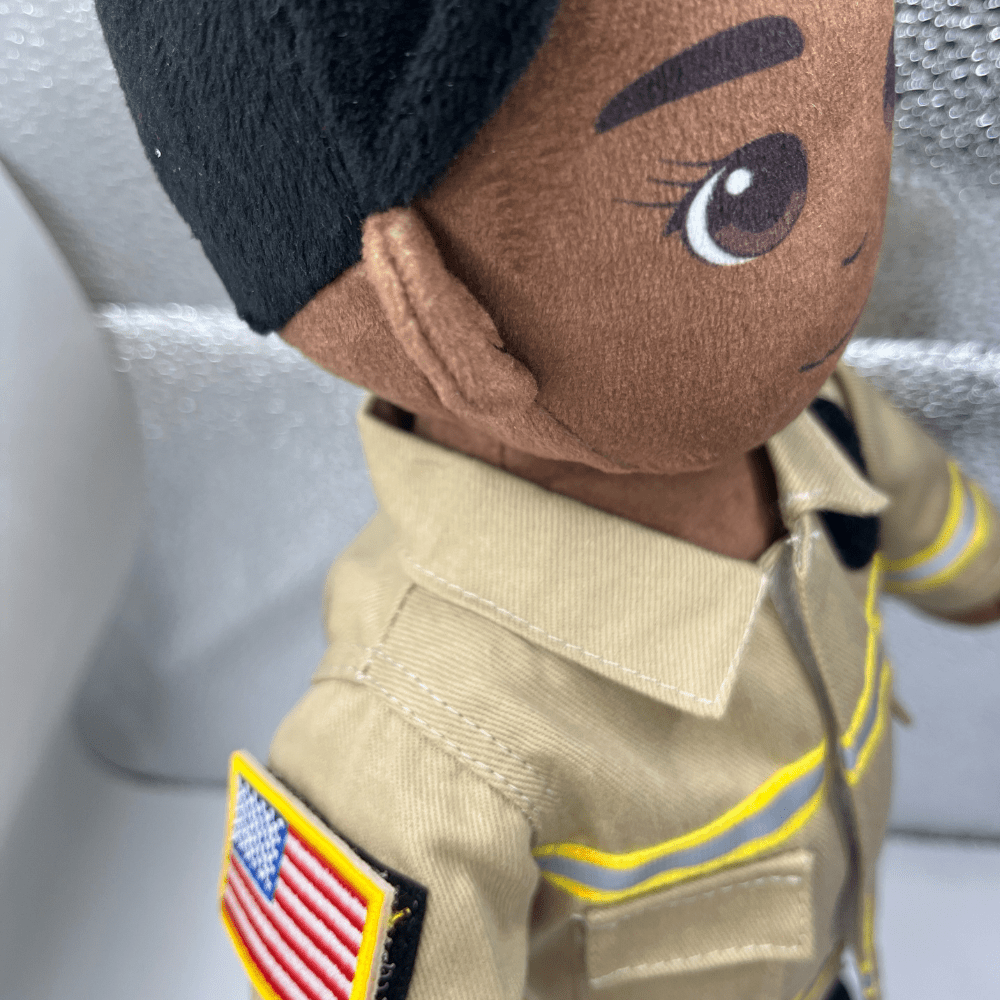 My HERO Daddy Doll Firefighter | Custom Recordable Plush