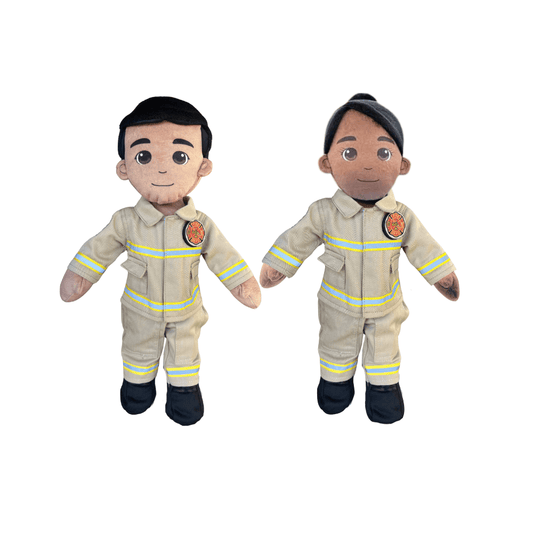 My HERO Daddy Doll Firefighter | Custom Recordable Plush
