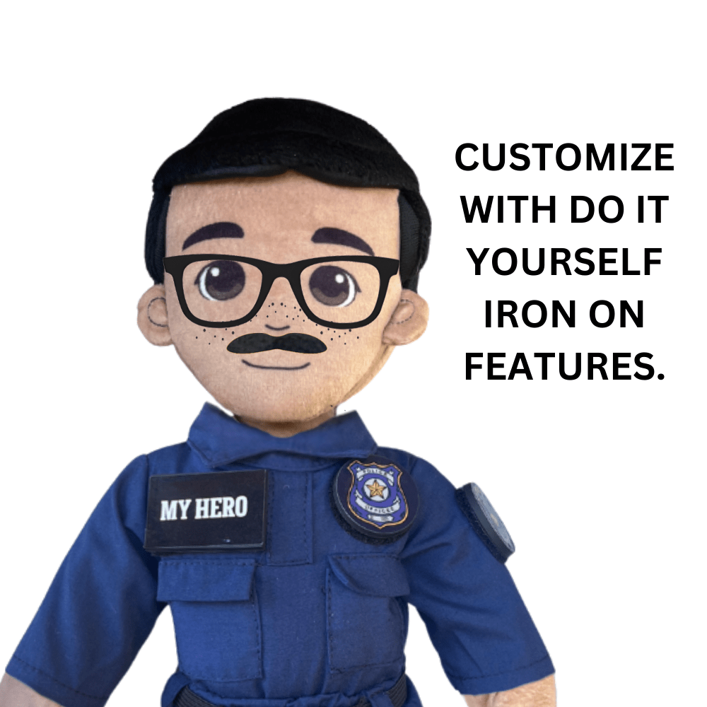 My Hero™ Police Officer Doll | Custom Recordable Plush