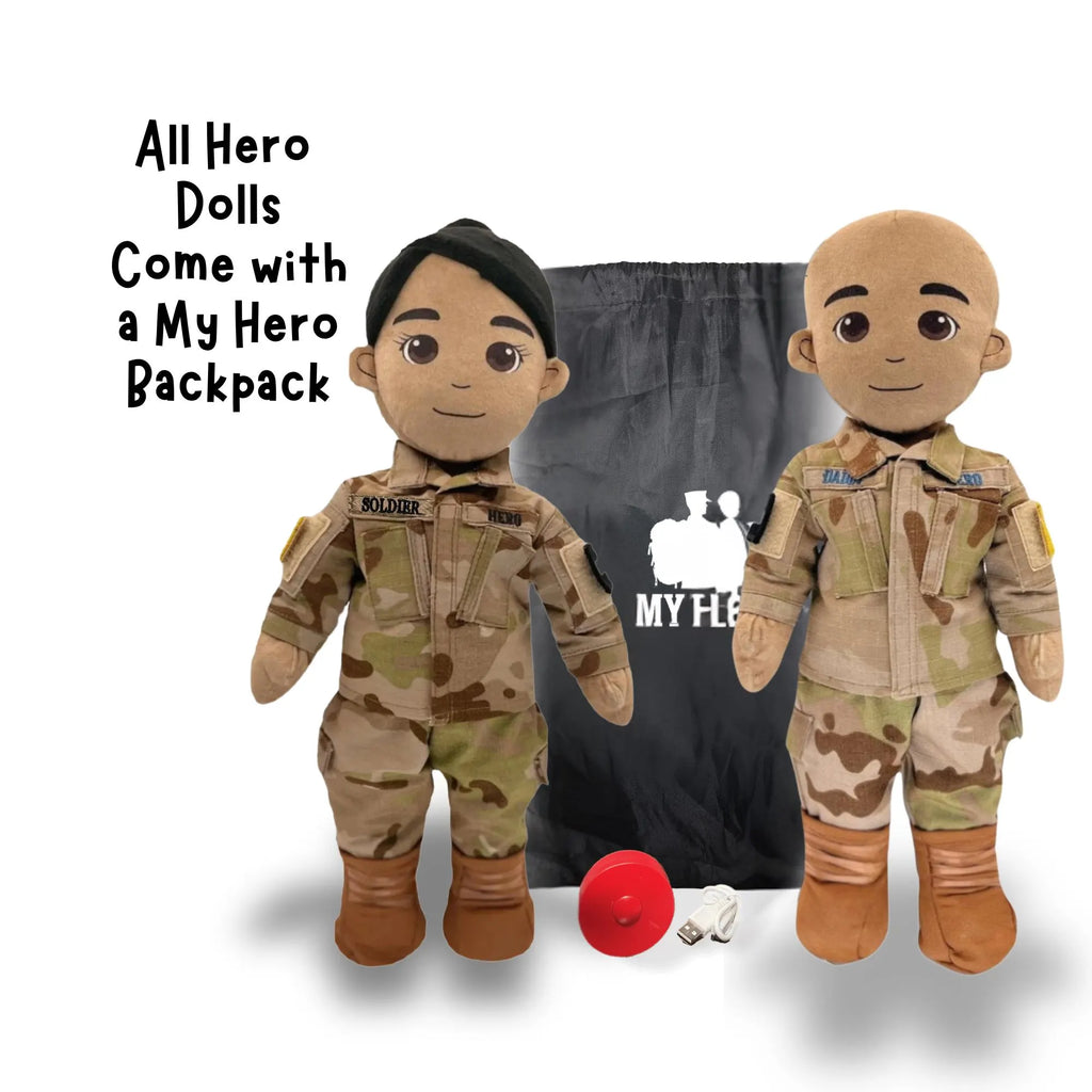 My Hero™ Space Force Daddy Doll | Recordable Plush