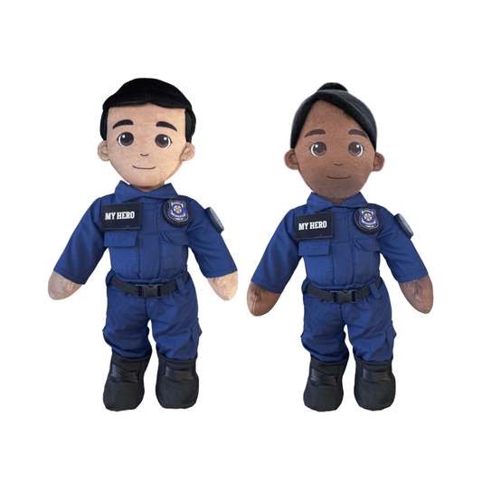 My Hero™ Police Officer Doll | Custom Recordable Plush
