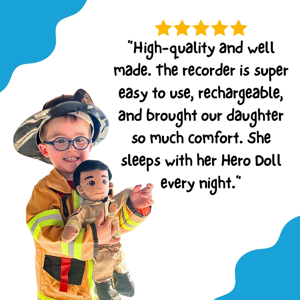 My Hero™ Space Force Daddy Doll | Recordable Plush