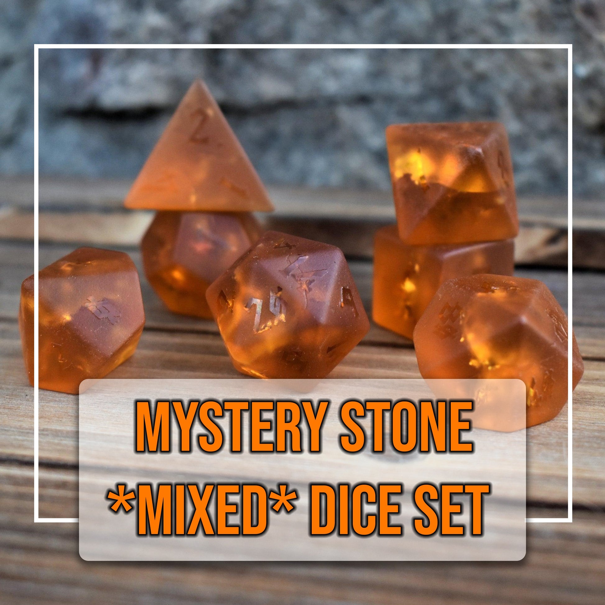 Mystery Stone *Mixed* Dice Set