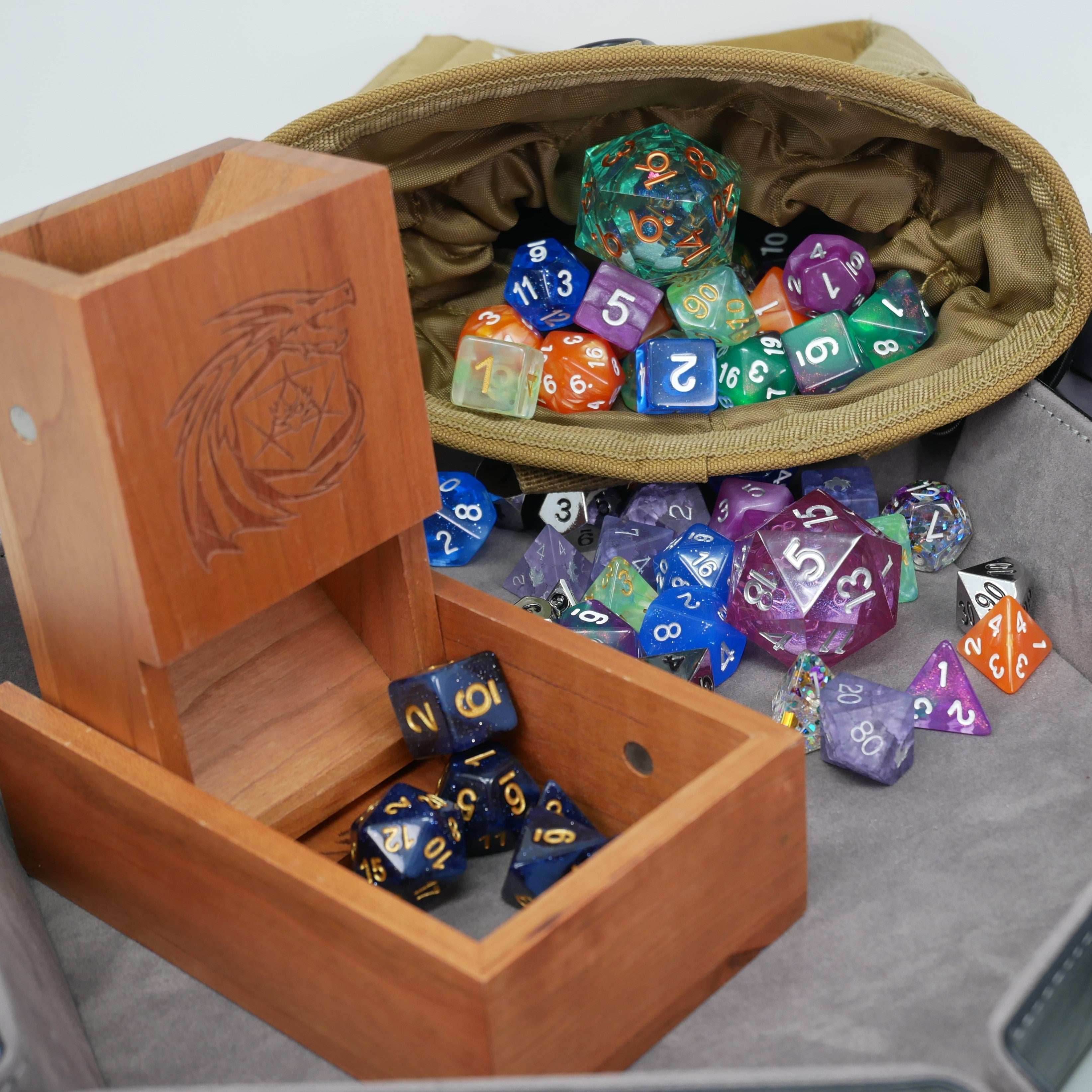 Mystery Liquid Bundle - 3 Liquid Core + 14 pc Set + 1 RPG Accessory - 