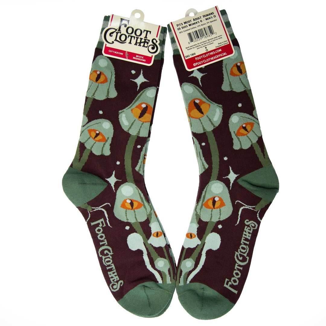 Mystic Mushrooms Crew Socks - 