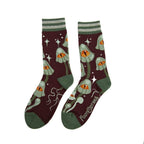 Mystic Mushrooms Crew Socks - 