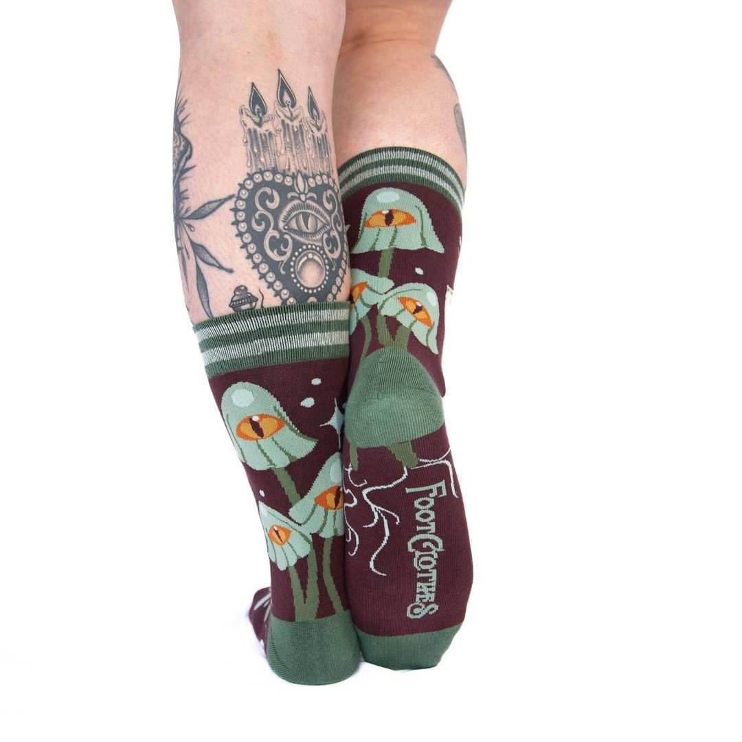 Mystic Mushrooms Crew Socks - 