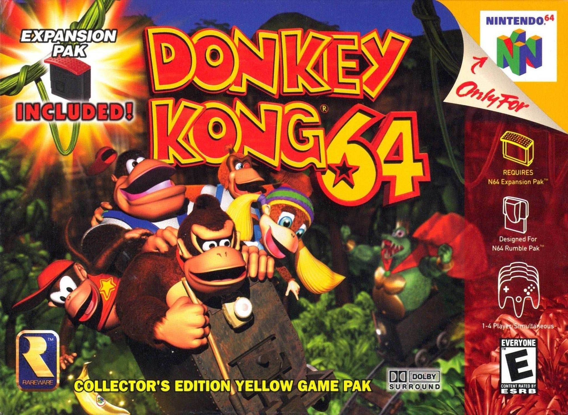 Donkey Kong 64 (Nintendo 64) - Game Only