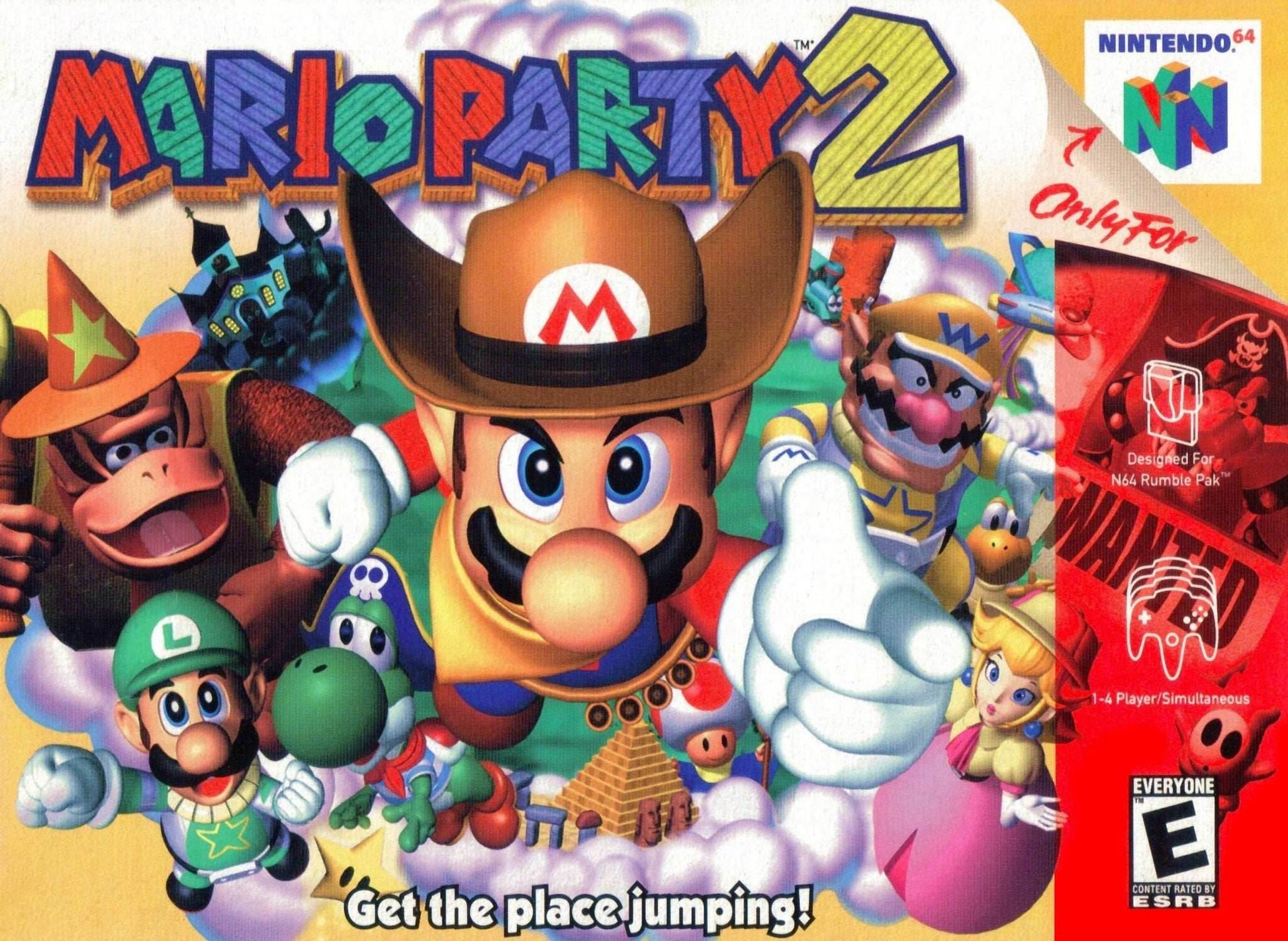 Mario Party 2 (Nintendo 64) - Game Manual Only