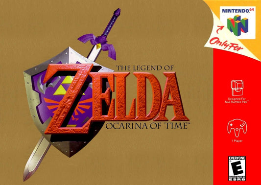 The Legend of Zelda: Ocarina of Time (Nintendo 64) - Game Manual Only