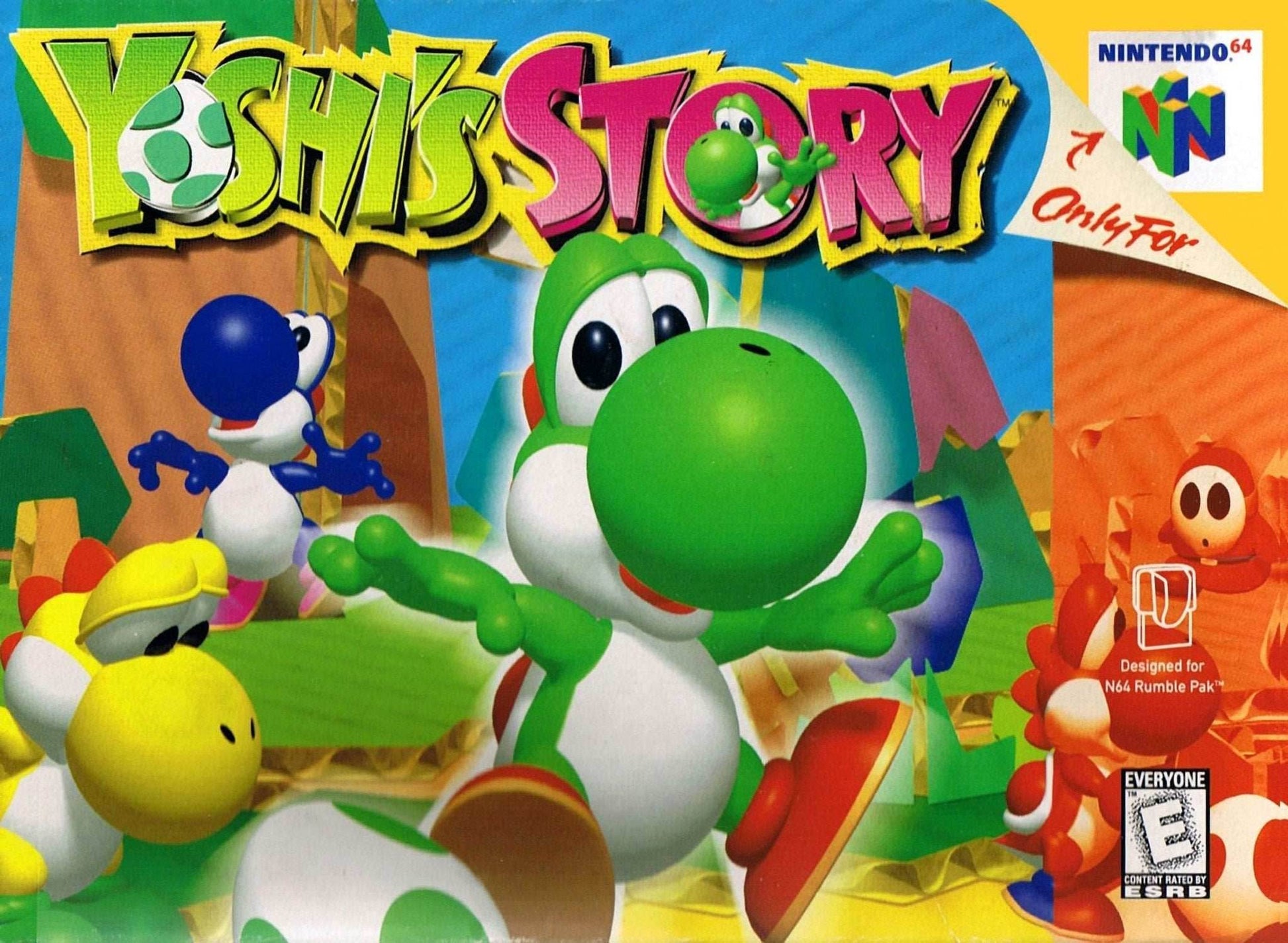 Yoshi's Story (Nintendo 64) - Game Only