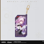 Invitation From The Stellar Series Glitter Quicksand Acrylic Keychain Honkai: Star Rail