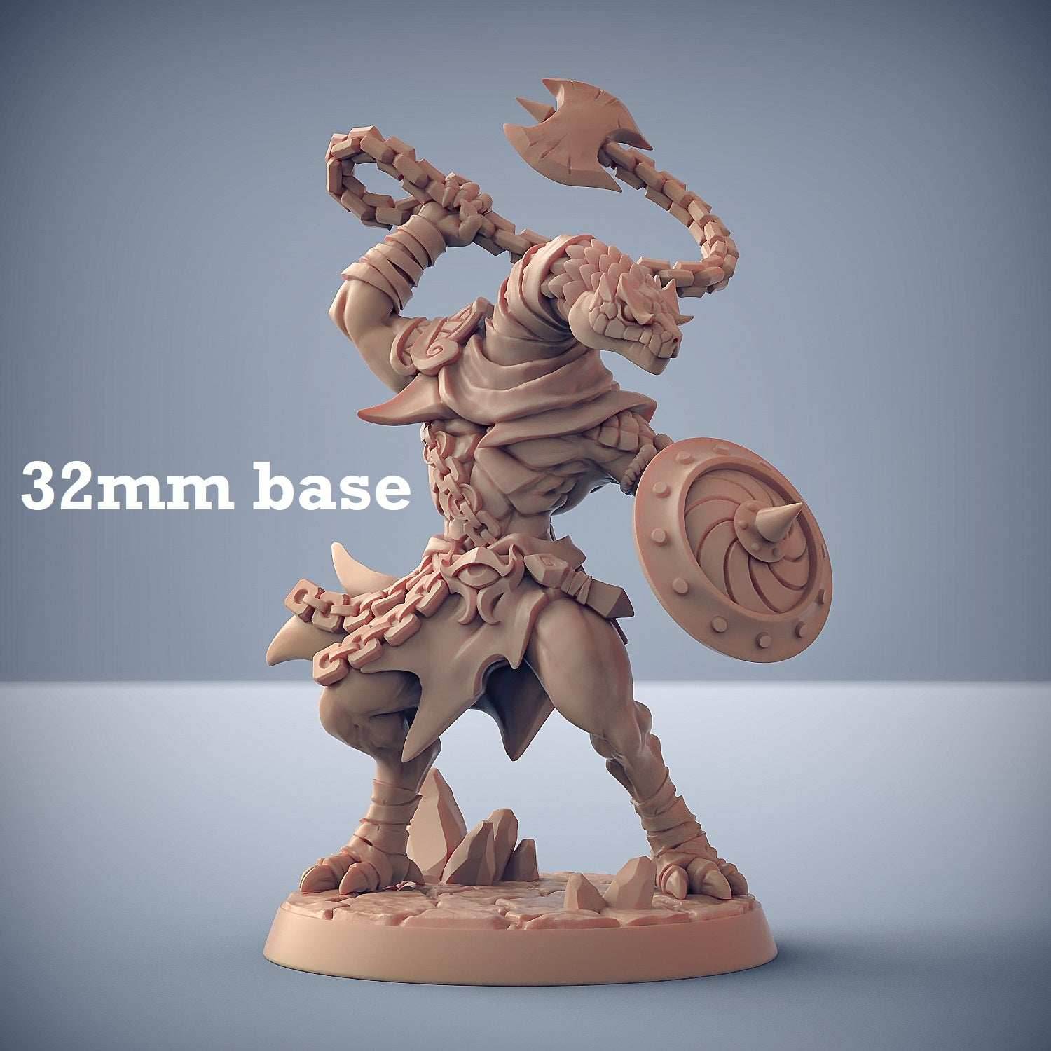 Nagarot Thrall: Sculpt B (Male Yuan-ti Warrior) - 