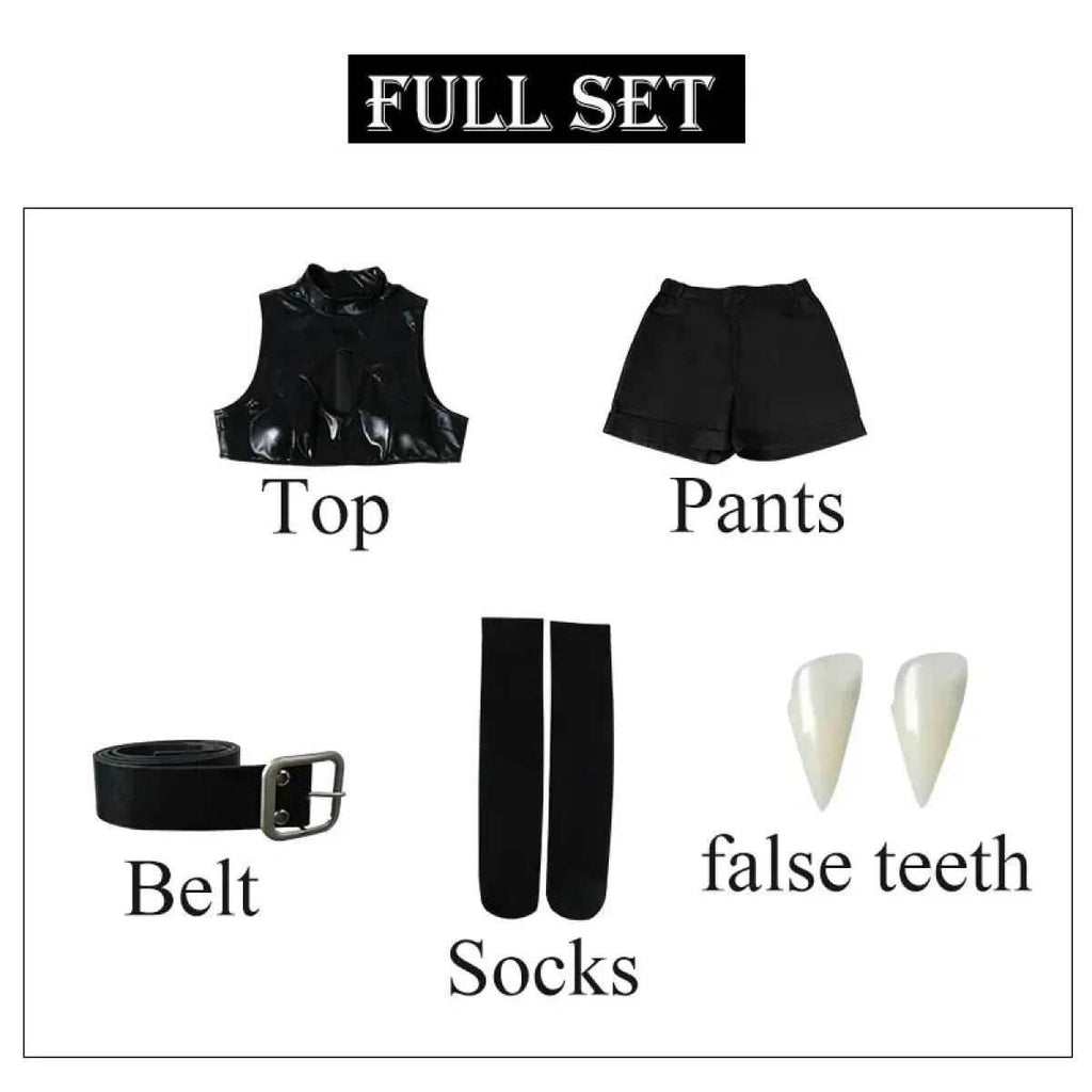 Nanakusa Nazuna Cosplay Costume - Yofukashi No Uta and Call of The Night - Set3 / S / Call of The Night