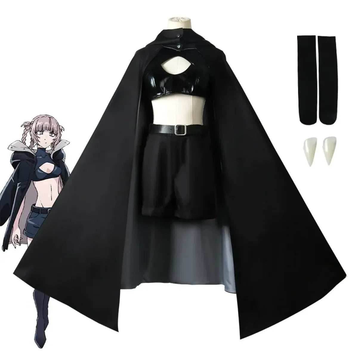 Nanakusa Nazuna Cosplay Costume - Yofukashi No Uta and Call of The Night - Set 1 / S / Call of The Night