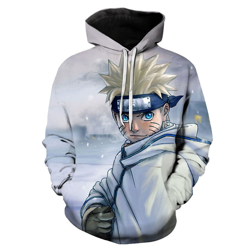 Naruto Gaara 3D Print Jacket Men/Women Hiphop Hoodies Long sleeves Casual Sweatshirt with Hat Boys Coat ropa hombre