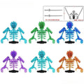 Anime Lego Minifigures: Giant Susanoo Gods Set (6 Pcs) - Custom Naruto Uchiha Building Blocks S3