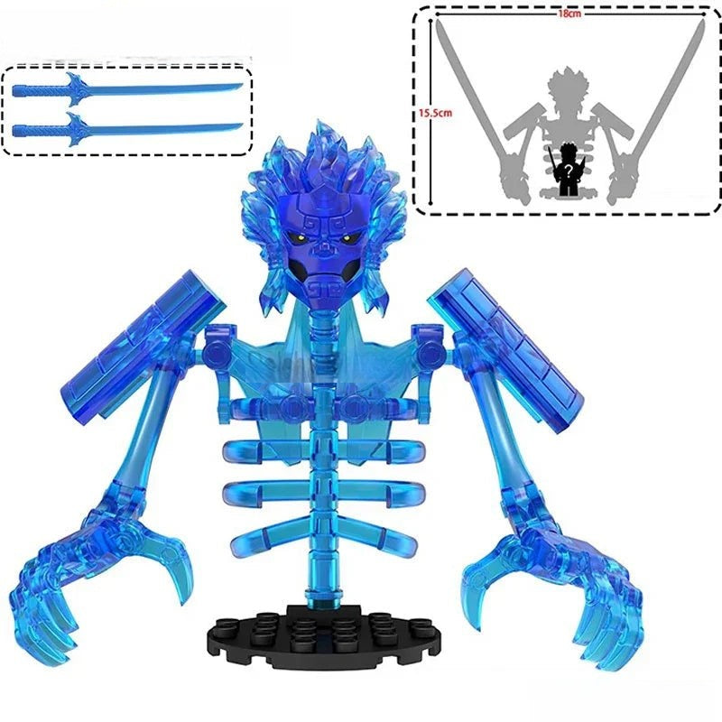 Naruto large Susanoo Madara Big Lego Anime Minifigures Custom Toys 3