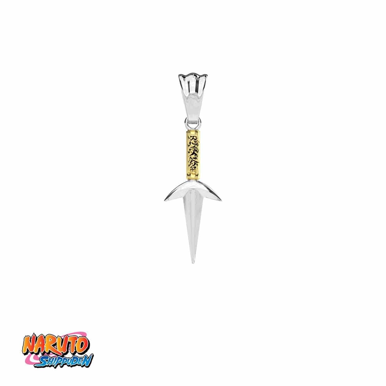 Naruto™ Minato's Kunai Necklace - Chrome