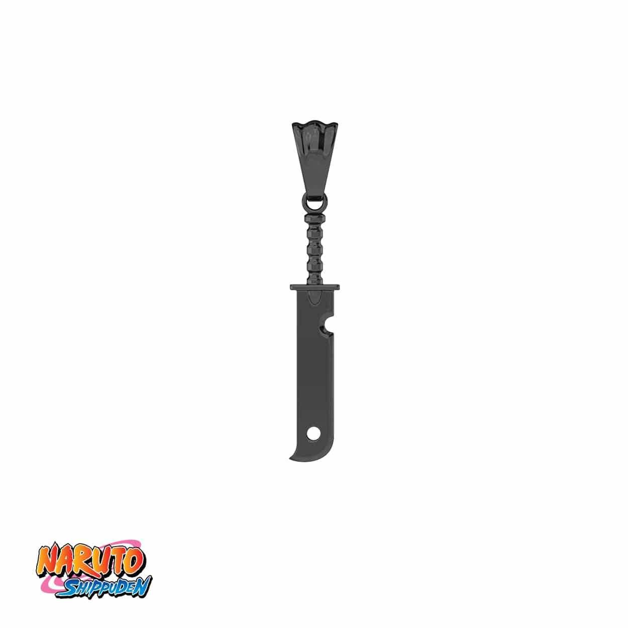 Naruto™ Zabuza's Sword Necklace - Black