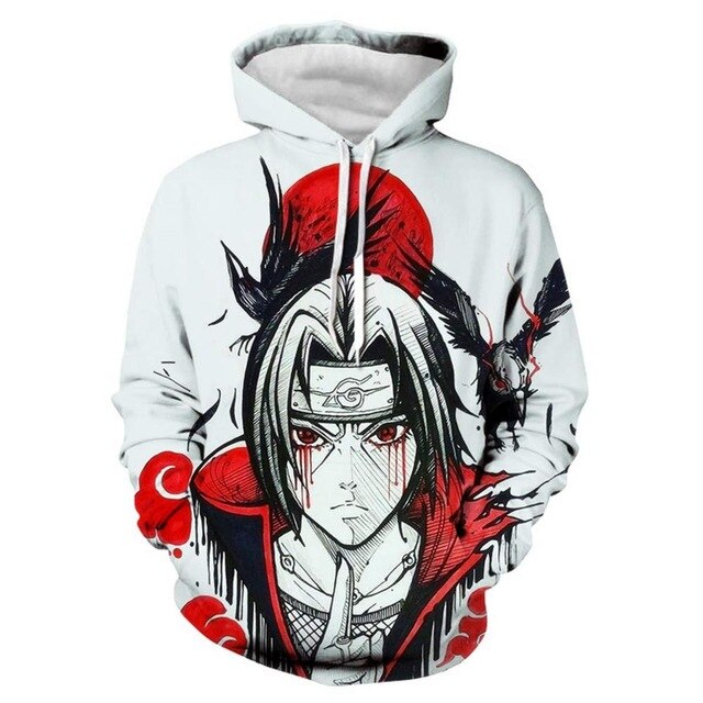 Naruto Series 3D Print Hoodies Men pullovers Anime Sasuke Uchiha Women Hoody Casual Sweatshirt Streetwear Harajuku Coat Tops