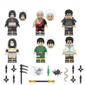 Naruto set of 6 Lego Anime Minifigures Custom Toys S9