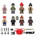 Naruto set of 8 Lego Anime Minifigures Custom Toys S7