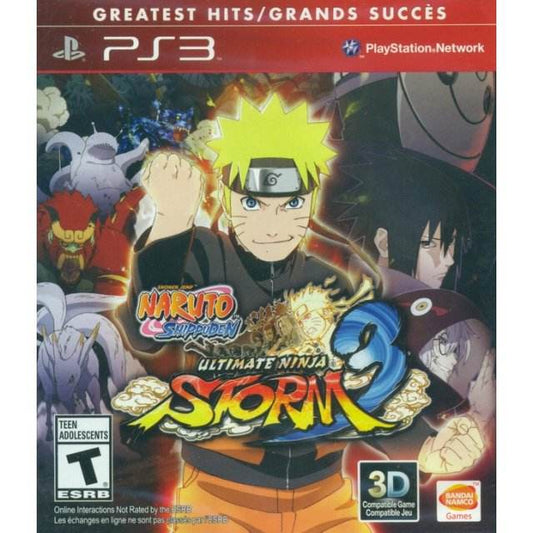 Naruto Shippuden: Ultimate Ninja Storm 3 (Greatest Hits) (Playstation 3) - Game Manual Only