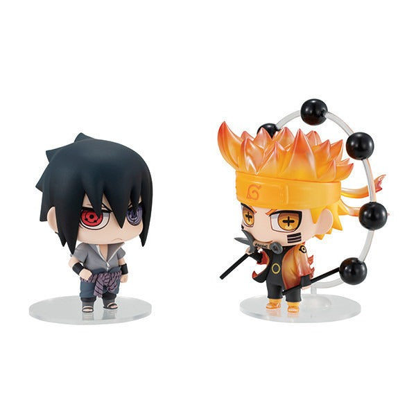 Naruto Six Paths Naruto Sasuke 2PCS of ornaments figures