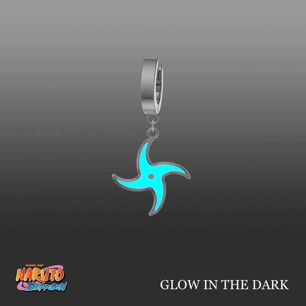Naruto™ Rasenshuriken Earring - Chrome / Single