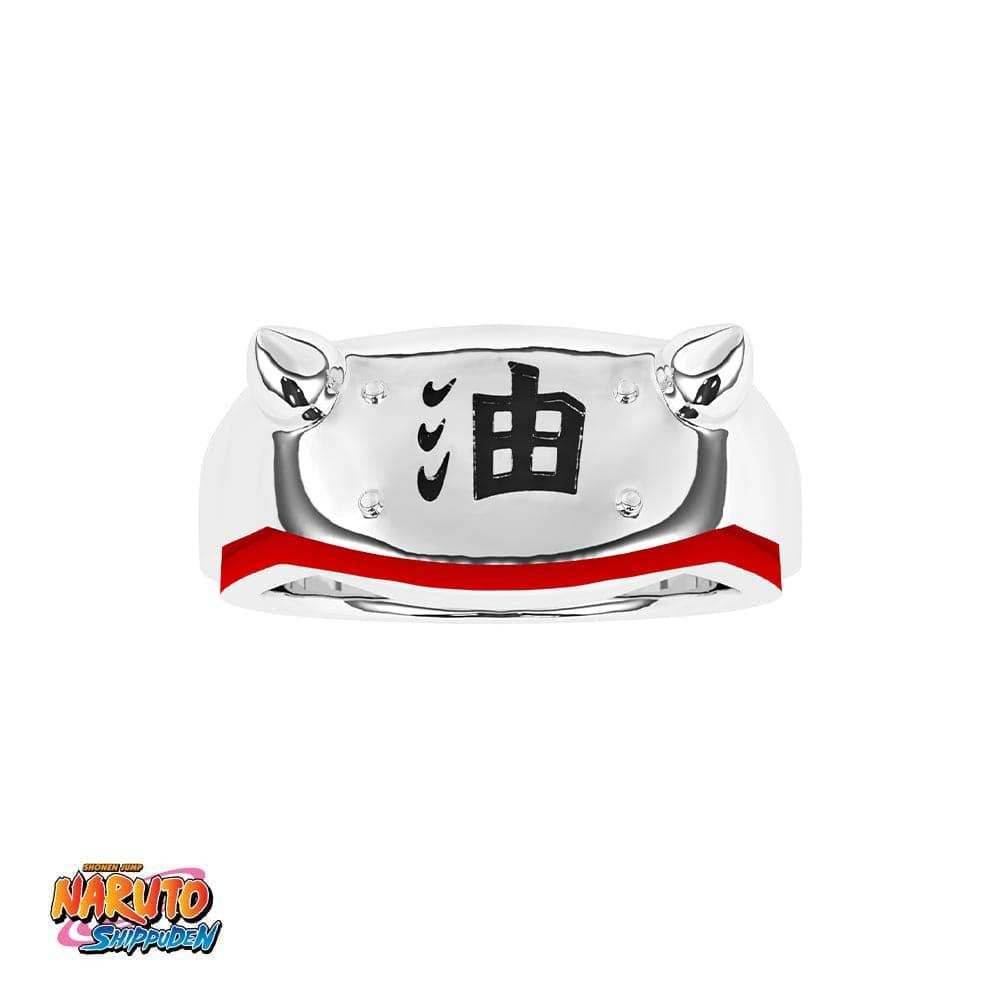 Naruto™ Jiraiya Headband Ring - 7 / Chrome
