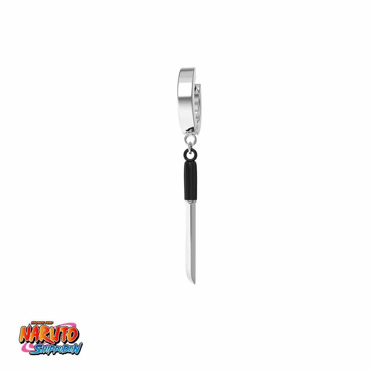 Naruto™ Sword of Kusanagi Earring - Chrome / Single