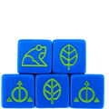 Ashes: Natural Dice 5-Pack - 
