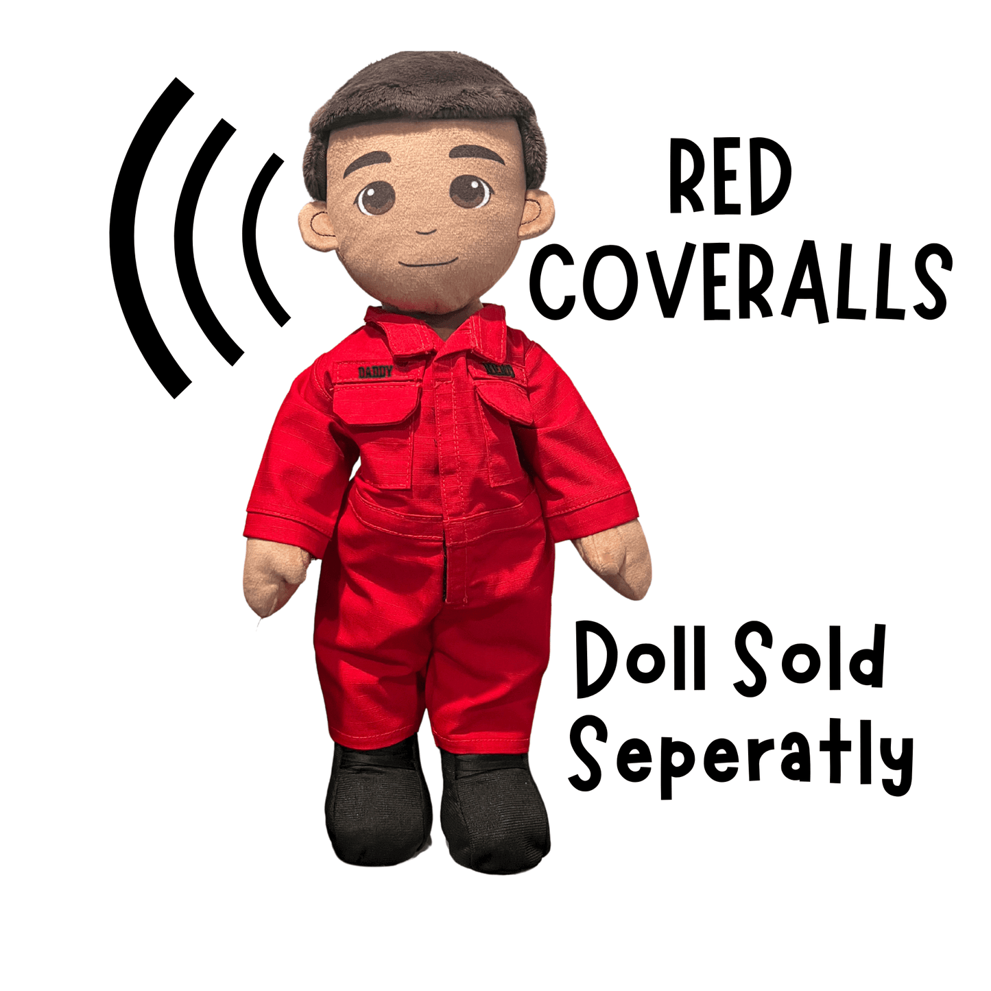 Navy Plush Doll Damage Control Uniform | Fits 14” My Hero™ Doll