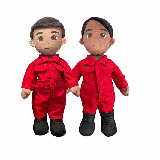 Navy Plush Doll Damage Control Uniform | Fits 14” My Hero™ Doll