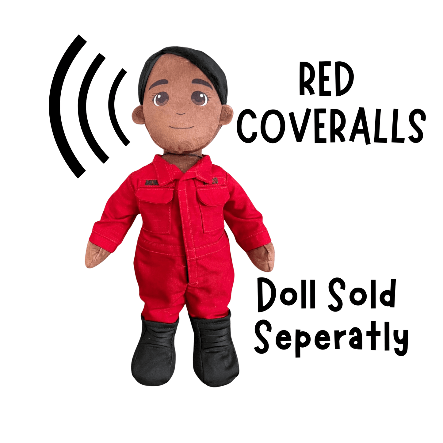 Navy Plush Doll Damage Control Uniform | Fits 14” My Hero™ Doll
