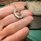 Moonlit Mushroom Necklace - 18