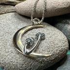 Moonlit Mushroom Necklace - 18