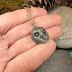 Moonswept Owl Necklace - 18