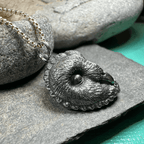 Moonswept Owl Necklace - 18
