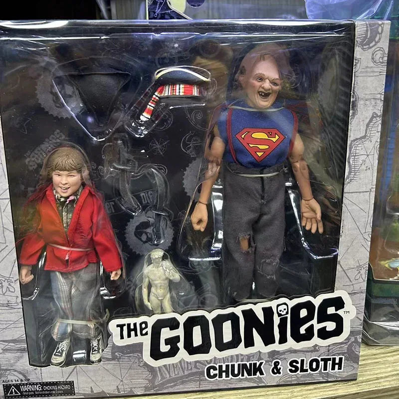 Neca Laser Anti-counterfeiting The Goonies Small Spirit The Goonies Set Movable Doll Model Gifts