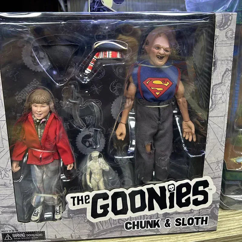 Neca Laser Anti-counterfeiting The Goonies Small Spirit The Goonies Set Movable Doll Model Gifts