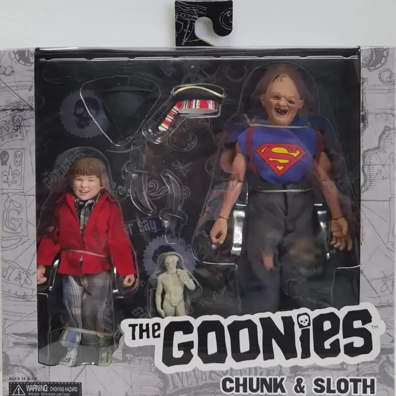 Neca Laser Anti-counterfeiting The Goonies Small Spirit The Goonies Set Movable Doll Model Gifts