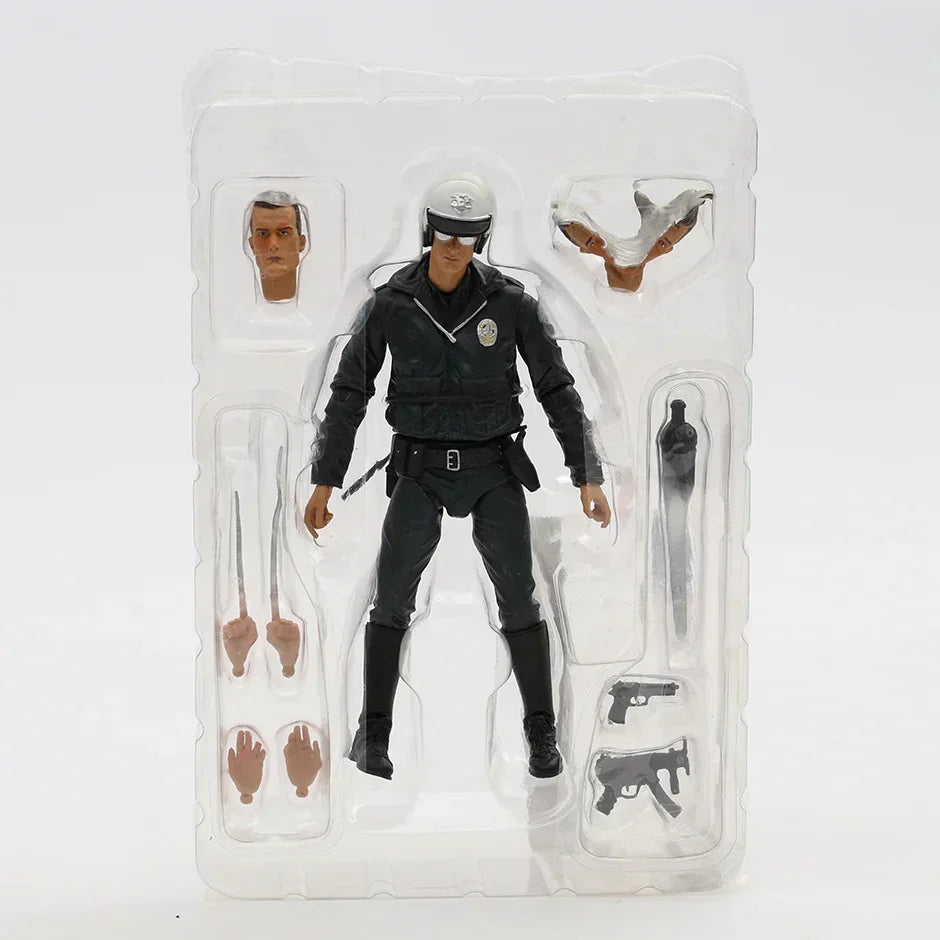 NECA T-1000 Motorcycle Cop Terminator 2 Judgement Day Action Figure Excellent Model Toy Gift Collectibles