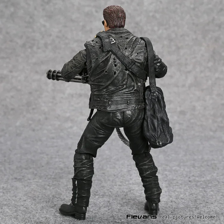 NECA Terminator 2: Judgment Day T-800 Arnold Schwarzenegger PVC Action Figure Collectible Model Toy 7" 18cm