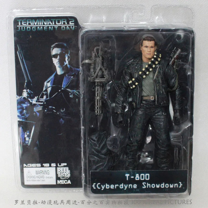 NECA The Terminator 2 Action Figure T-800 ENDOSKELETON Classic Figure Toy 7"18cm 7Styles