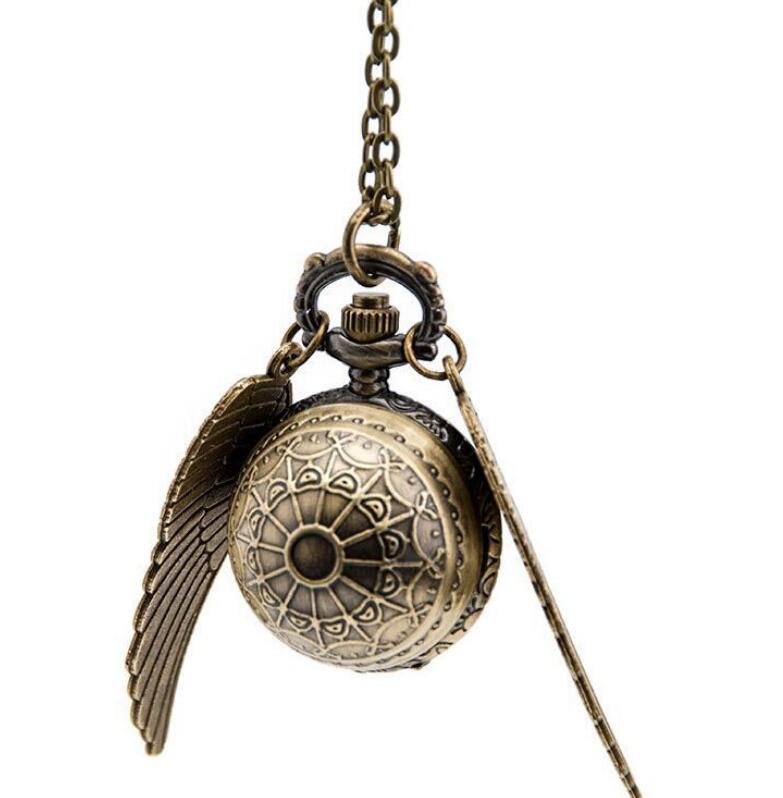 Necklace  Golden Watch Ball Potter Quartz Pocket Watch